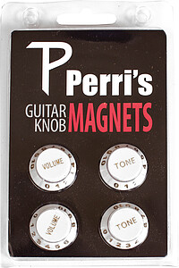 Perri´s Guitar Knob Magnets white (4)  