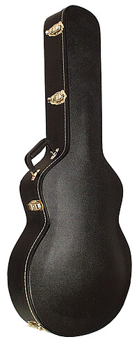 SCC Gitarrenkoffer ES335 schwarz arched  
