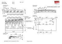 Schaller 3D-5 Bass Bridge black  