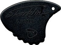 Sharkfin Plectren schwarz / X-​hart 12  