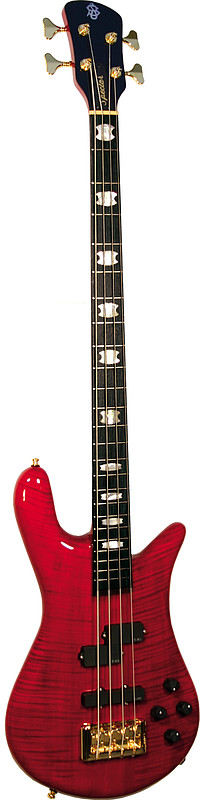 Der Euro bietet alle Features, die Spector Bässe weltweit berühmt gemacht haben. Den extrem komfortablen, komplett gewölbten Korpus aus europäischer Erle mit diversen Decken- hölzern, den 3- ... Spector Euro 4 LX Black Cherry Gloss Eb.