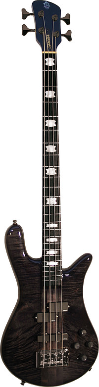 Der Euro bietet alle Features, die Spector Bässe weltweit berühmt gemacht haben. Den extrem komfortablen, komplett gewölbten Korpus aus europäischer Erle mit diversen Decken- hölzern, den 3- ... Spector Euro 4 LX Black Stain Gloss Eb.