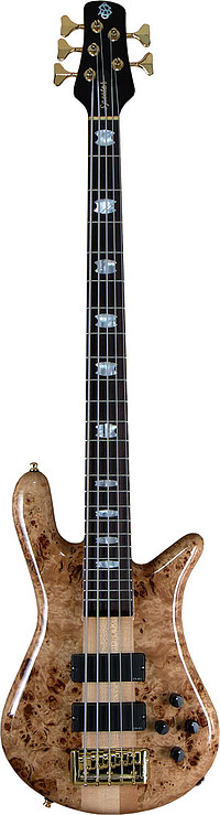 Der Euro bietet alle Features, die Spector Bässe weltweit berühmt gemacht haben. Den extrem komfortablen, komplett gewölbten Korpus aus europäischer Erle mit diversen Decken- hölzern, den 3- ... Spector Euro 5 LX-TW Poplar Burl Gloss