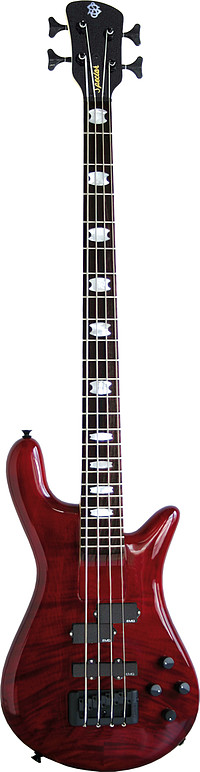 Der Rebop bietet alle Features, die Spector Bässe weltweit berühmt gemacht haben. Den extrem komfortablen, komplett gewölbten Korpus aus europäischer Erle mit schön gemaserter USA Ahorn- oder ... Spector ReBop 4 PJ black cherry gl. Eb.