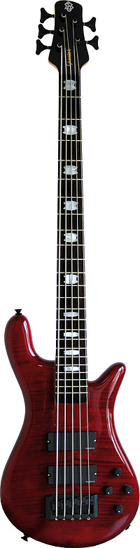 Der Rebop bietet alle Features, die Spector Bässe weltweit berühmt gemacht haben. Den extrem komfortablen, komplett gewölbten Korpus aus europäischer Erle mit schön gemaserter USA Ahorn- oder ... Spector ReBop 5 40CS black cherry gl. Eb