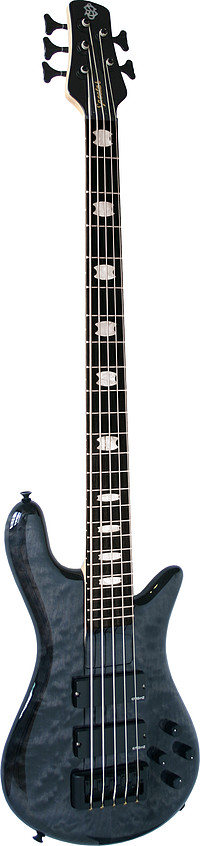 Der Rebop bietet alle Features, die Spector Bässe weltweit berühmt gemacht haben. Den extrem komfortablen, komplett gewölbten Korpus aus europäischer Erle mit schön gemaserter USA Ahorn- oder ... Spector ReBop 5 40CS black stain gl. Eb.