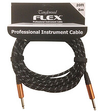 Tanglewood Flex Kabel wh/​bk 6m  
