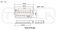 Tesla Pickup XT-Vega M3 schwarz/neck  