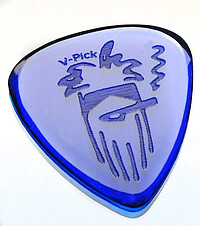 V-Pick Billy Gibbons Signature saph.blue 