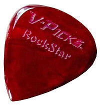 V-​Pick The RockStar Pick ruby red  